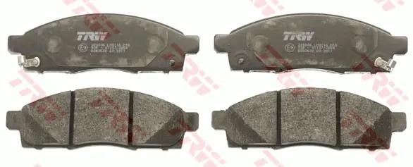 Brake Pad Set, disc brake TRW Braking 