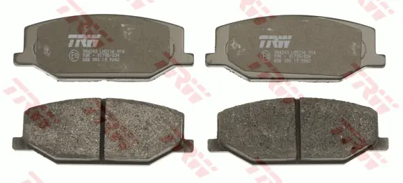 Brake Pad Set, disc brake TRW Braking 