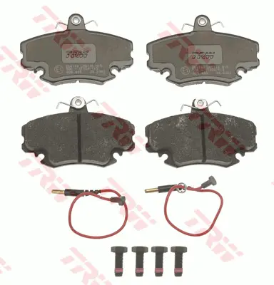 Brake Pad Set, disc brake TRW Braking 