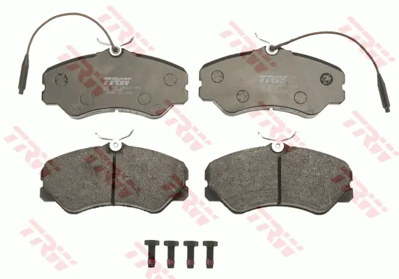 Brake Pad Set, disc brake TRW Braking 