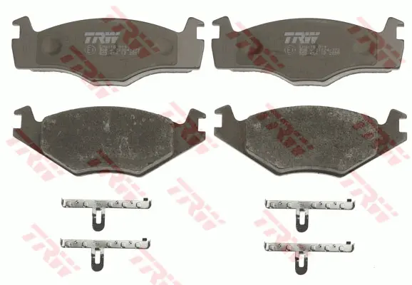 Brake Pad Set, disc brake TRW Braking 