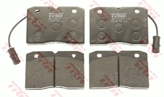 Brake Pad Set, disc brake TRW Braking 