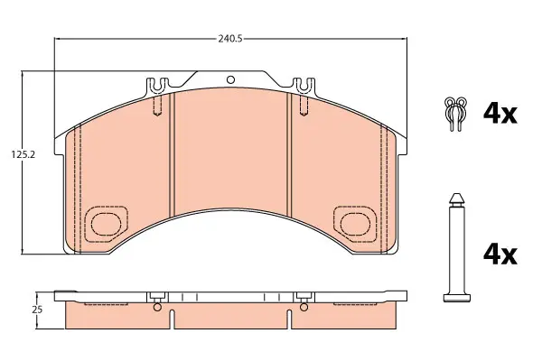 Track Control Arm PROEQUIP 