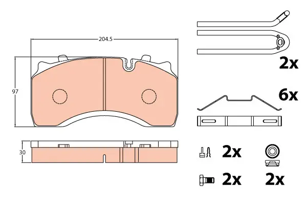 Track Control Arm PROEQUIP 