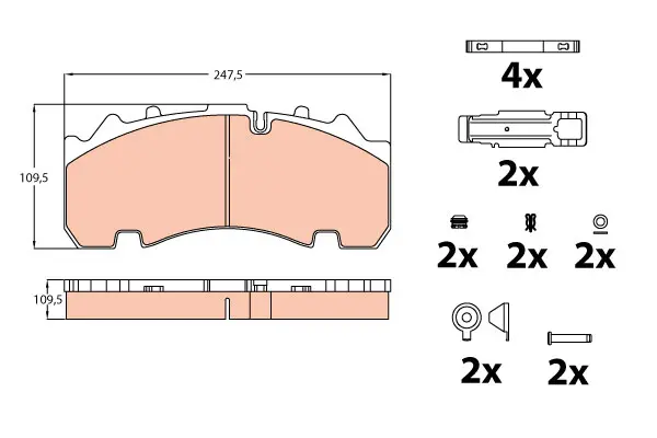 Track Control Arm PROEQUIP 
