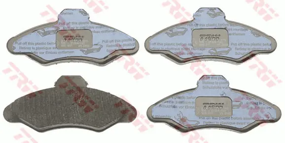 Brake Pad Set, disc brake TRW Braking 
