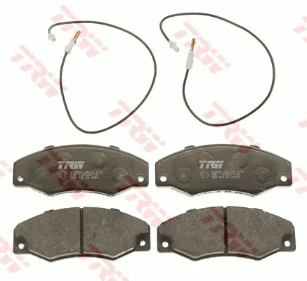 Brake Pad Set, disc brake TRW Braking 