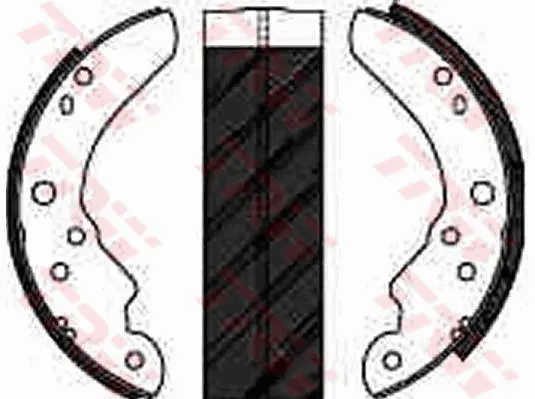 Brake Shoe Set TRW Braking 