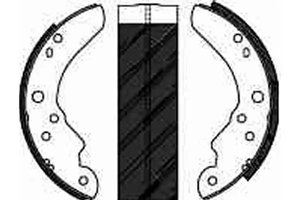 Brake Shoe Set TRW Braking 