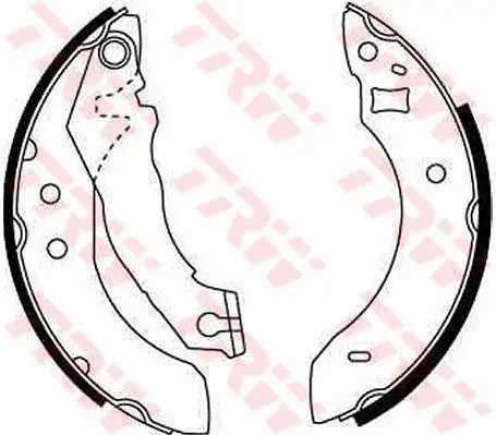 Brake Shoe Set TRW Braking 