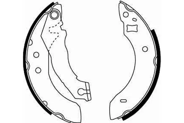 Brake Shoe Set TRW Braking 