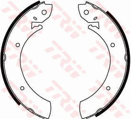 Brake Shoe Set TRW Braking 
