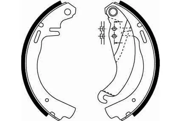 Brake Shoe Set TRW Braking 