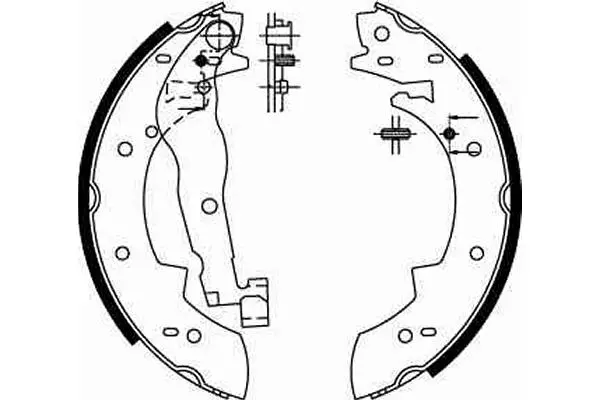 Brake Shoe Set TRW Braking 