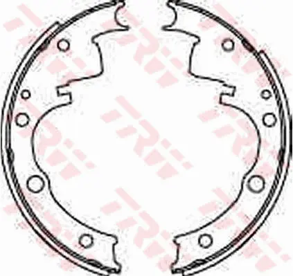 Brake Shoe Set TRW Braking 