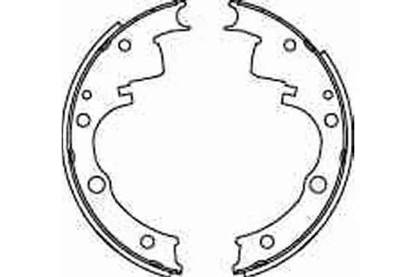 Brake Shoe Set TRW Braking 