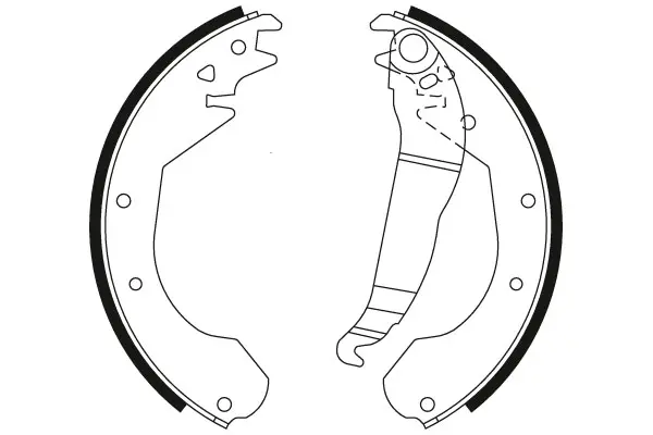Brake Shoe Set TRW Braking 