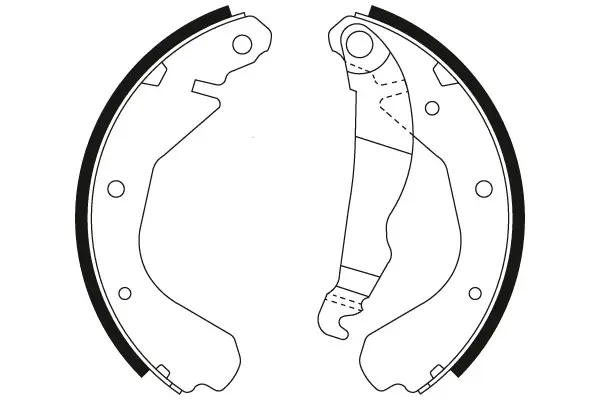 Brake Shoe Set TRW Braking 