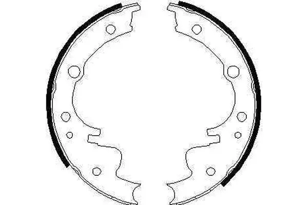 Brake Shoe Set TRW Braking 
