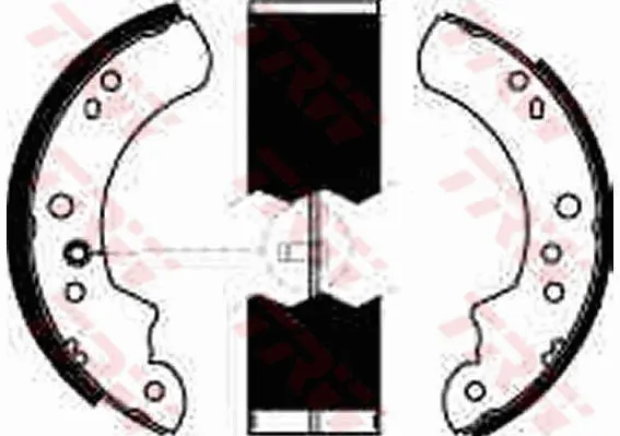 Brake Shoe Set TRW Braking 