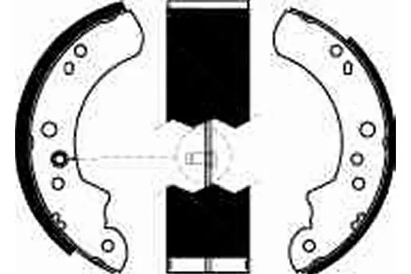 Brake Shoe Set TRW Braking 