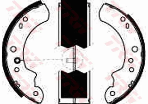 Brake Shoe Set TRW Braking 