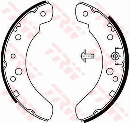 Brake Shoe Set TRW Braking 