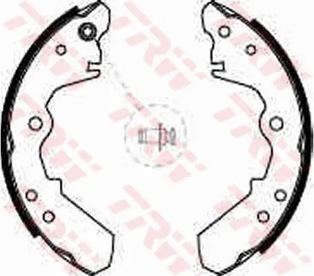 Brake Shoe Set TRW Braking 