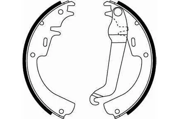 Brake Shoe Set TRW Braking 