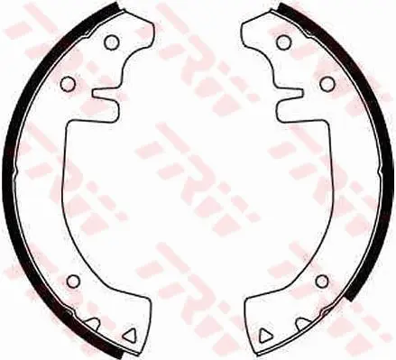 Brake Shoe Set TRW Braking 