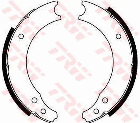 Brake Shoe Set TRW Braking 