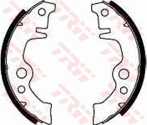 Brake Shoe Set TRW Braking 