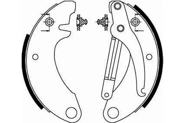 Brake Shoe Set TRW Braking 