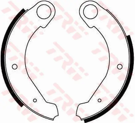 Brake Shoe Set TRW Braking 