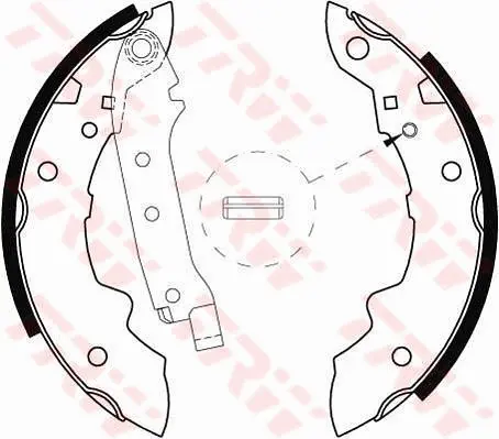 Brake Shoe Set TRW Braking 