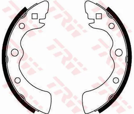 Brake Shoe Set TRW Braking 