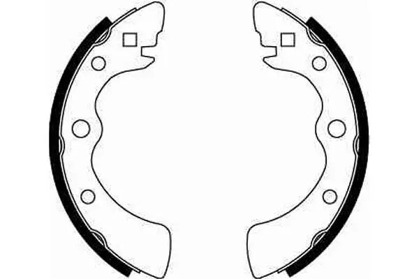 Brake Shoe Set TRW Braking 