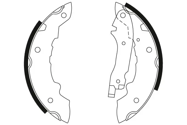 Brake Shoe Set TRW Braking 