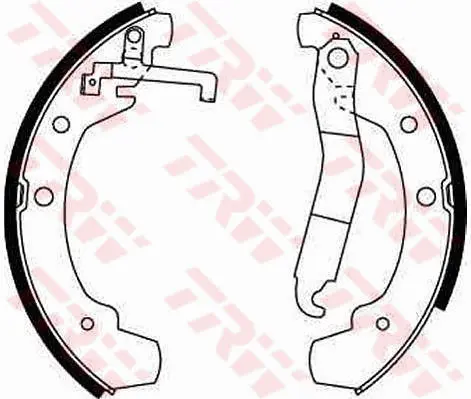 Brake Shoe Set TRW Braking 