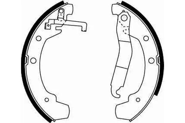 Brake Shoe Set TRW Braking 