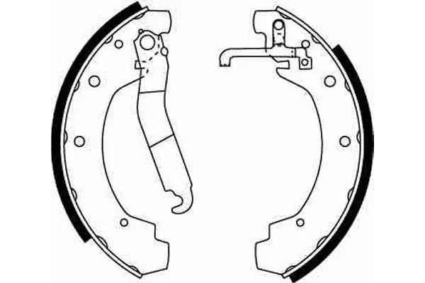 Brake Shoe Set TRW Braking 