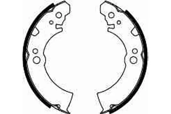 Brake Shoe Set TRW Braking 