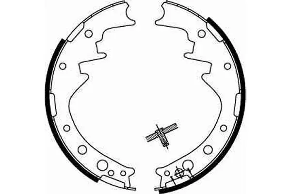 Brake Shoe Set TRW Braking 