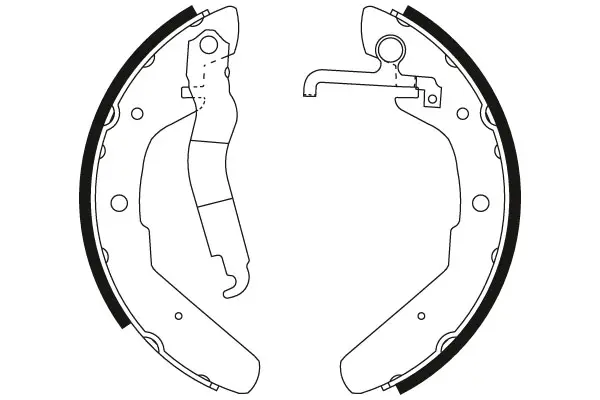Brake Shoe Set TRW Braking 