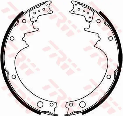 Brake Shoe Set TRW Braking 