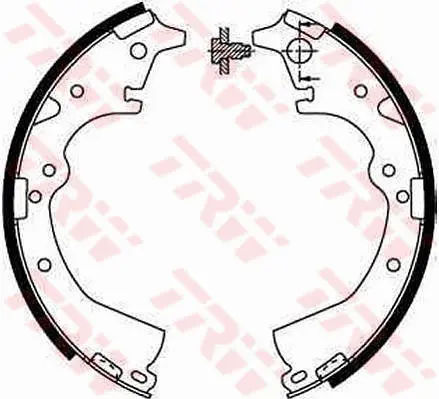 Brake Shoe Set TRW Braking 