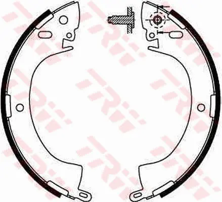 Brake Shoe Set TRW Braking 