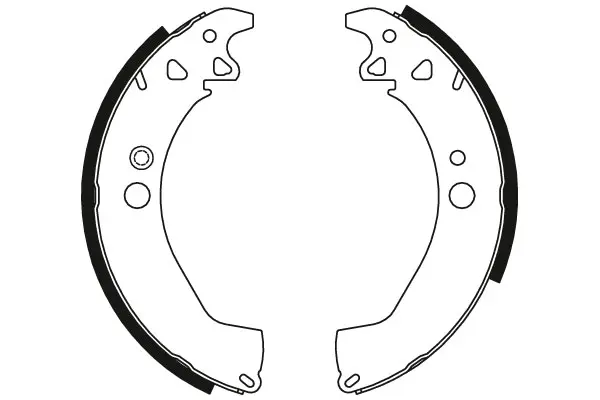 Brake Shoe Set TRW Braking 