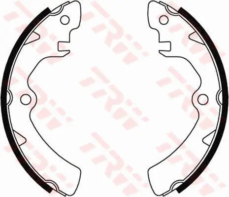 Brake Shoe Set TRW Braking 