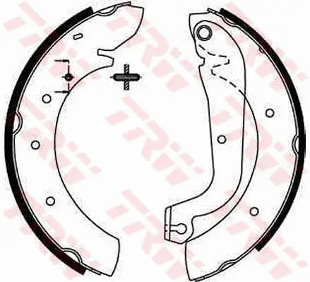 Brake Shoe Set TRW Braking 